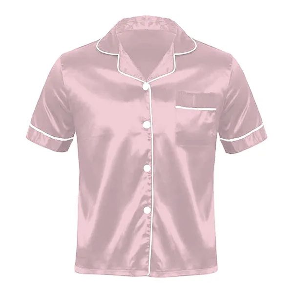 Women's Satin Pajama Top