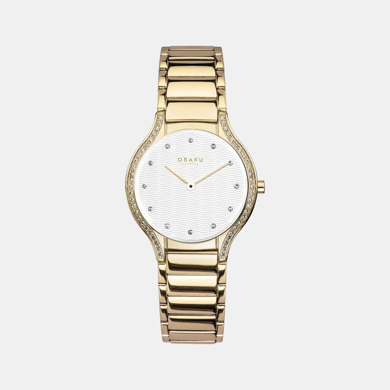 Women's Silver Dial Analog Stainless Steel Watch V276LEGISG