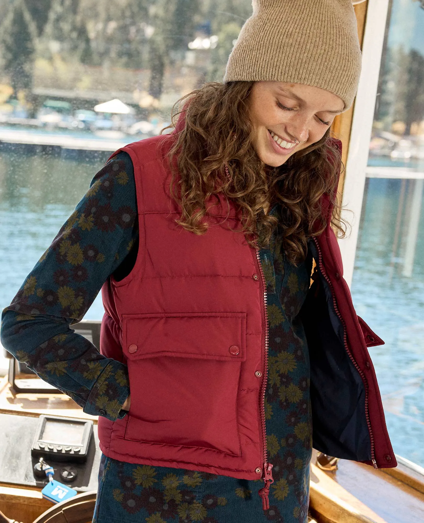 Women's Spruce Wood Vest