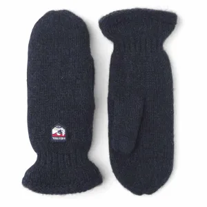 Wool Mitt in Navy