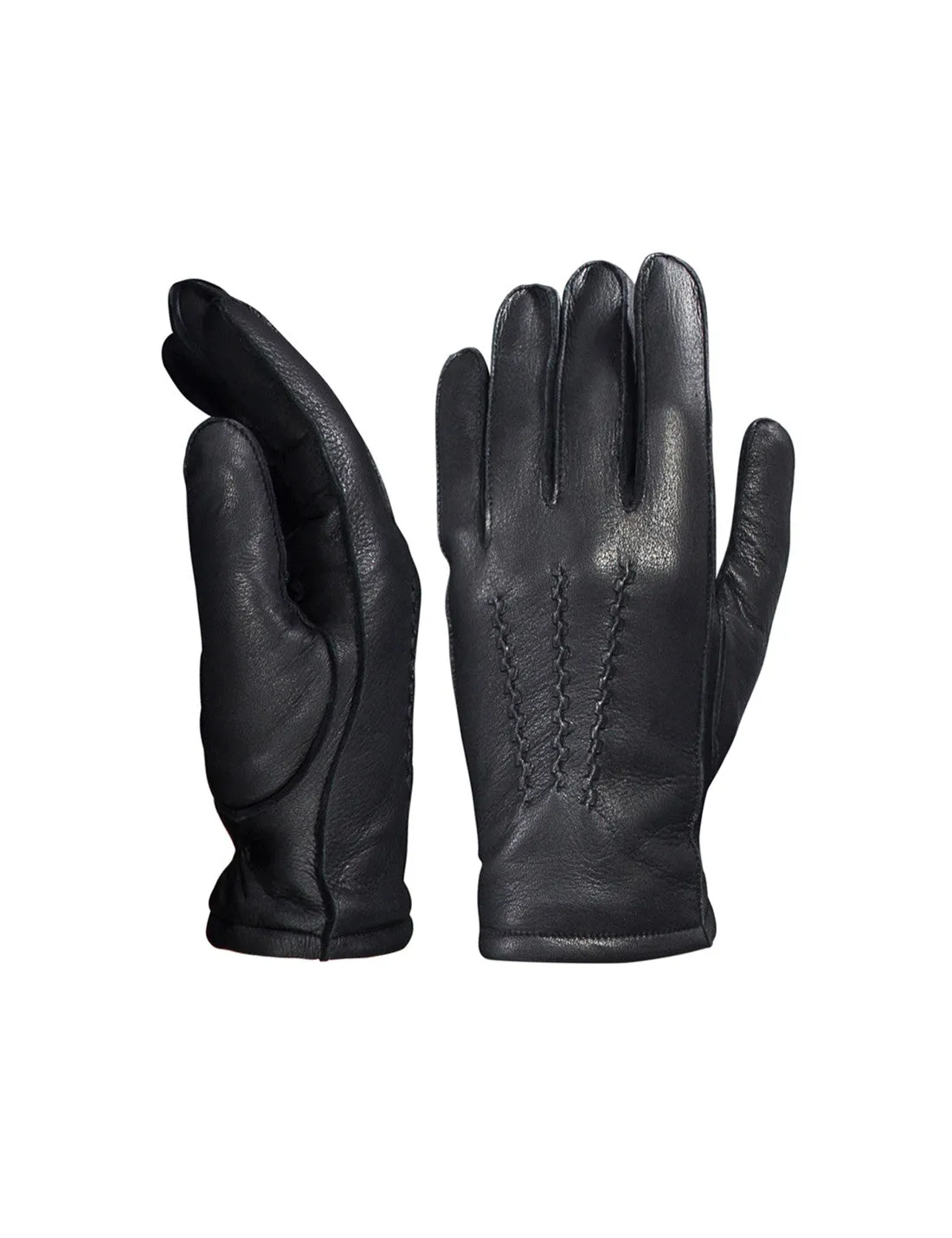 YISEVEN Men's  Deerskin Leather Dress Gloves