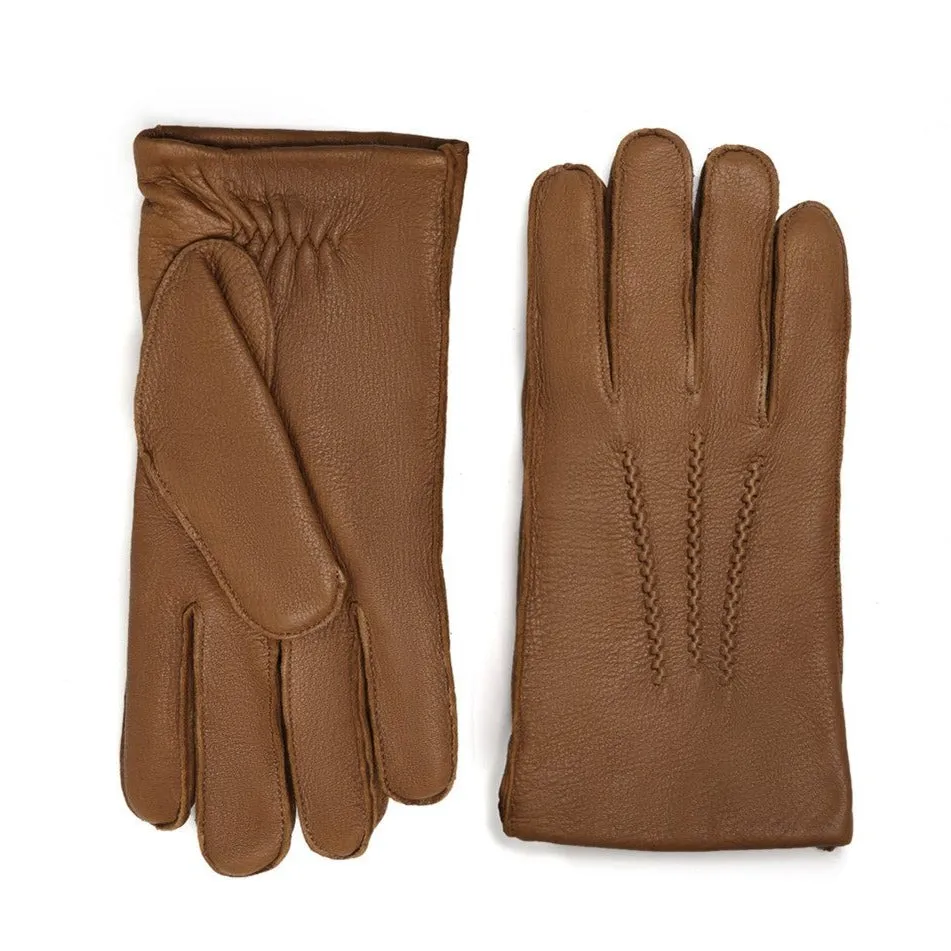 YISEVEN Men's  Deerskin Leather Dress Gloves