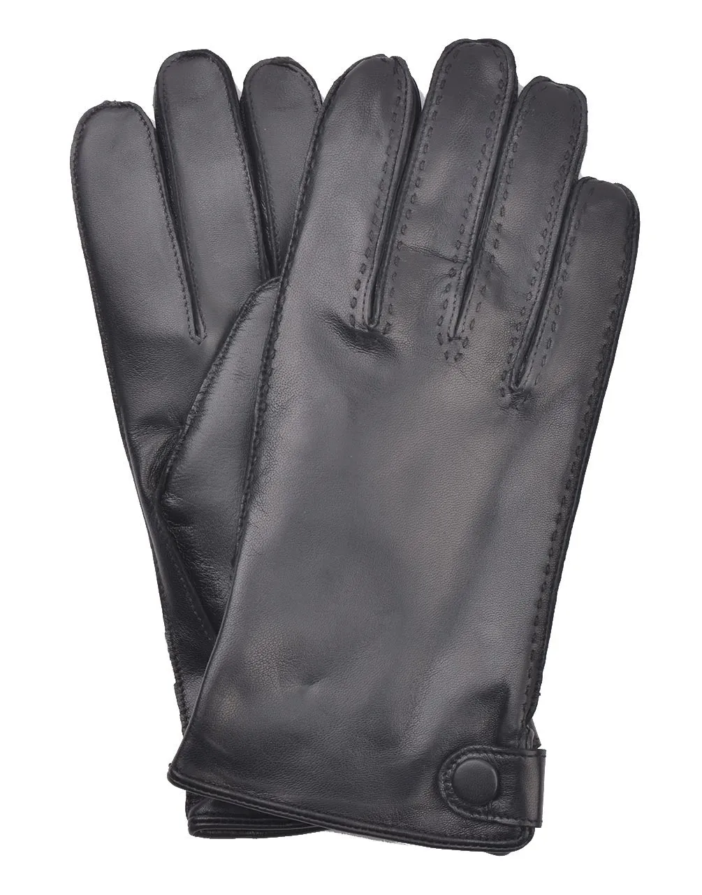 YISEVEN Men's Touchscreen Sheepskin Leather Gloves