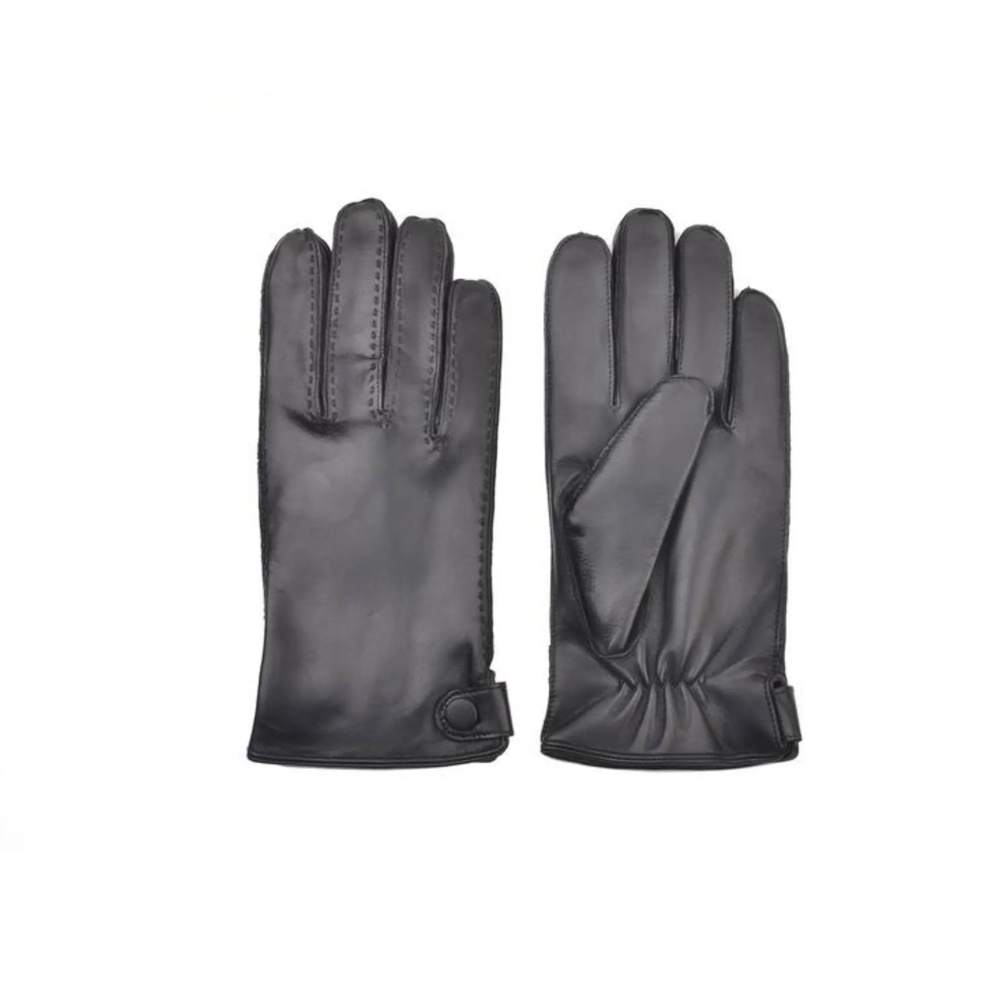 YISEVEN Men's Touchscreen Sheepskin Leather Gloves